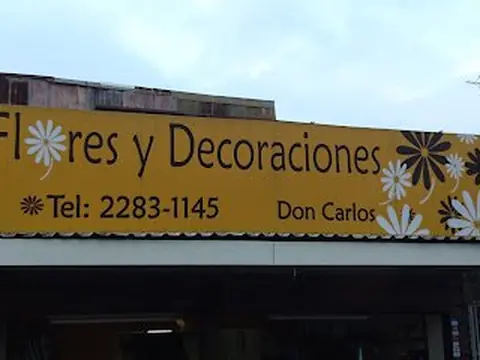 Flores y Decoraciones Don Carlos